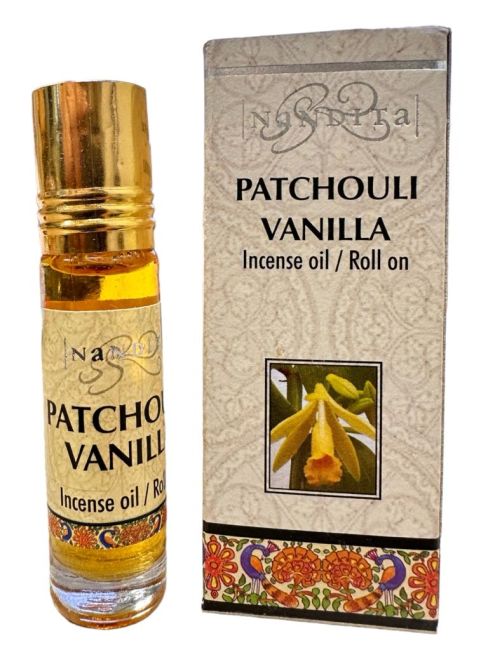 Olio profumato alla vaniglia Nandita Patchouli 8 ml