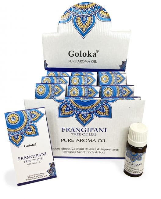 Goloka Olio Profumato Frangipani 10mL x 12