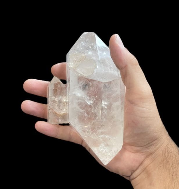 Prismi di cristallo di rocca del Madagascar - 7 pezzi 1.409 k
