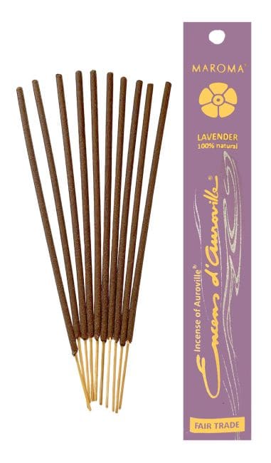 Auroville Incenso alla Lavanda 5x 10 bastoncini