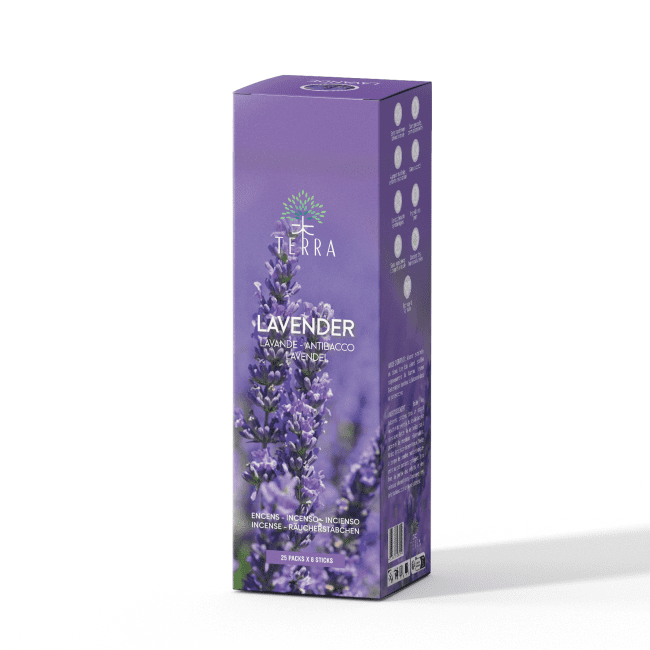 Incenso alla lavanda Terra senza carbone 12gr