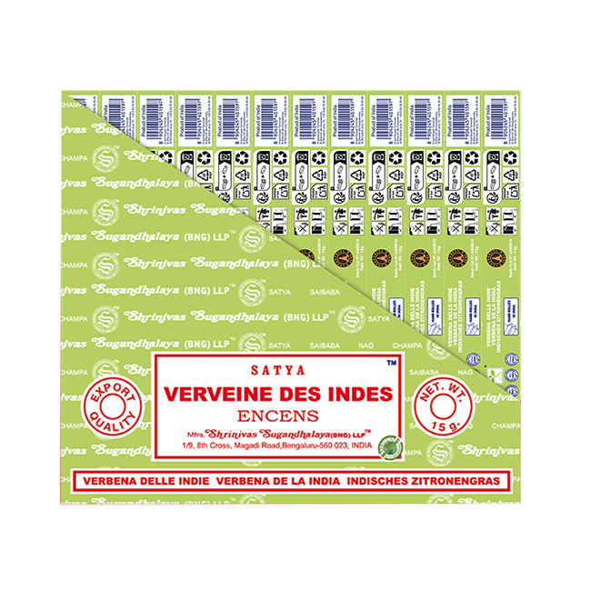 incenso ad Incenso Satya Lemon Grass 15g|it