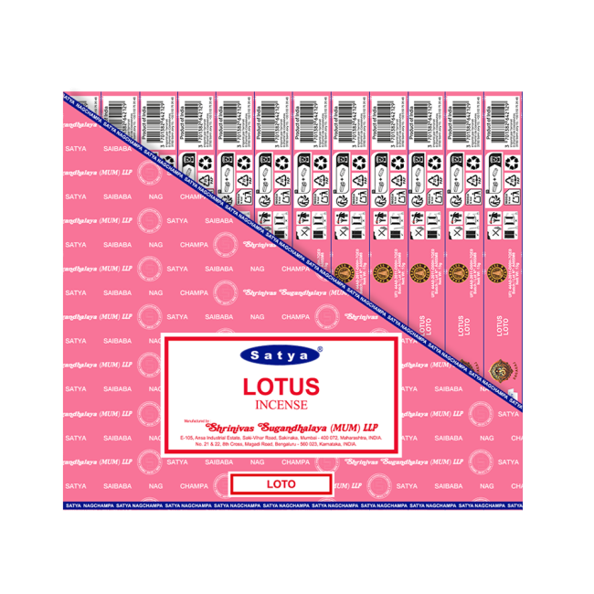 incenso ad Incenso Satya Lotus 15g|it