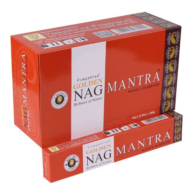 Incenso Vijayshree Golden Nag Mantra 15g