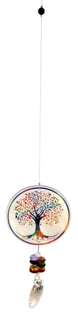 Cristallo Albero della Vita/ 7 Chakra 45 cm