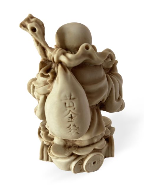 Buddha della Felicità in resina 12cm