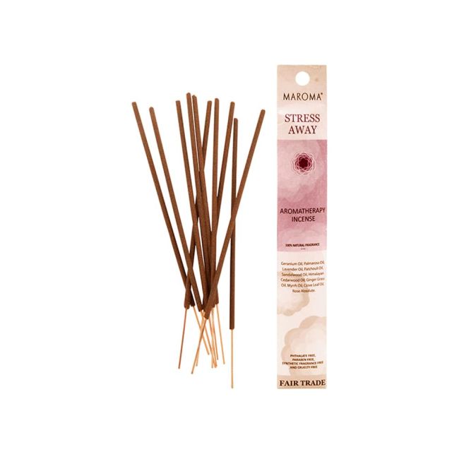 Incenso Maroma Spa Aromaterapia Stress Away 5x 10 Bastoncini