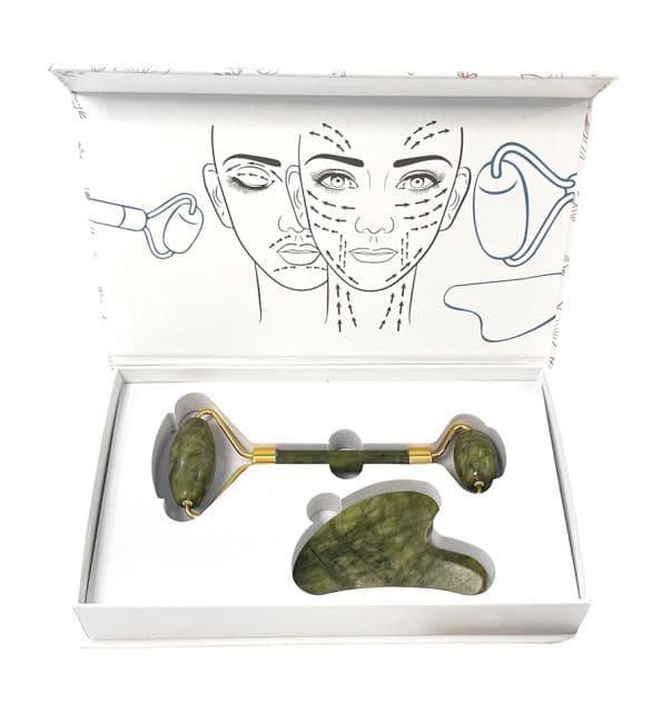 Gua Sha Massage e Jade Roller Pack A+