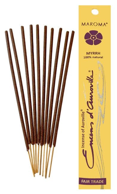 Auroville Mirra Incenso 5x 10 Bastoncini