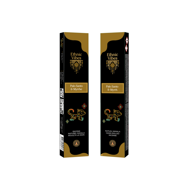 incenso ad Incenso Fragrances & Sens Ethnic Vibes Palo Santo & Mirra Masala 15g|it