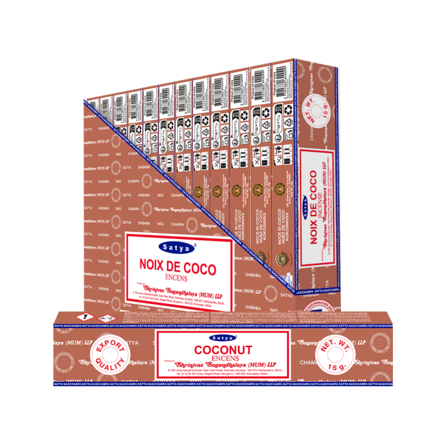 incenso ad Incenso al cocco Satya 15g
