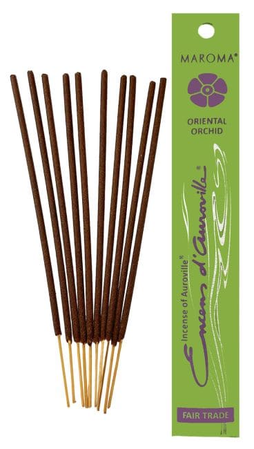 Auroville Oriental Orchid Incenso 5x 10 Bastoncini