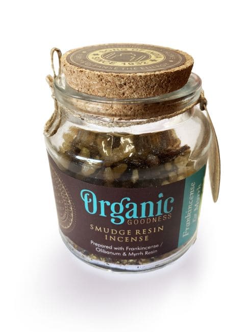 Organic Goodness Smudge incenso, incenso e mirra x 2 pz