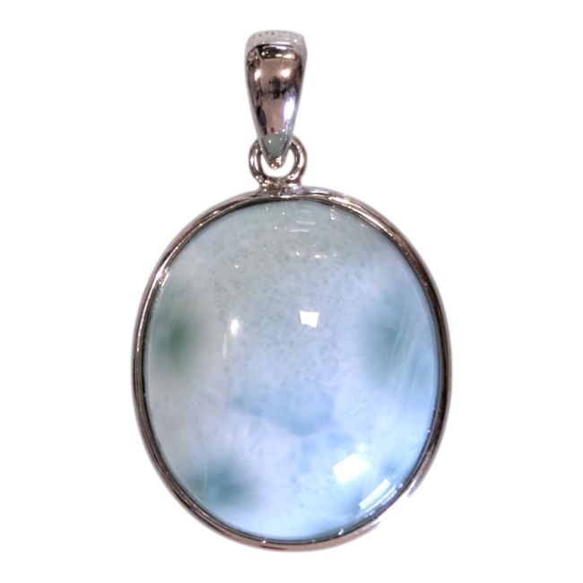 Ciondolo in argento 925 Larimar AA 1,73 g