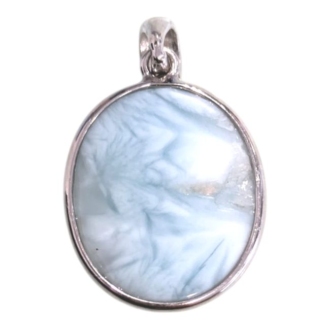 Ciondolo in argento 925 Larimar AA 1,73 g