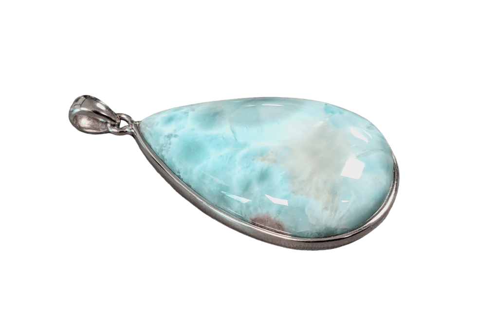 Ciondolo in argento 925 Larimar AA 10,58 g