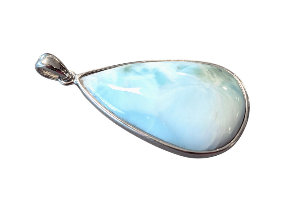 Ciondolo in argento 925 Larimar AA 8,62 g