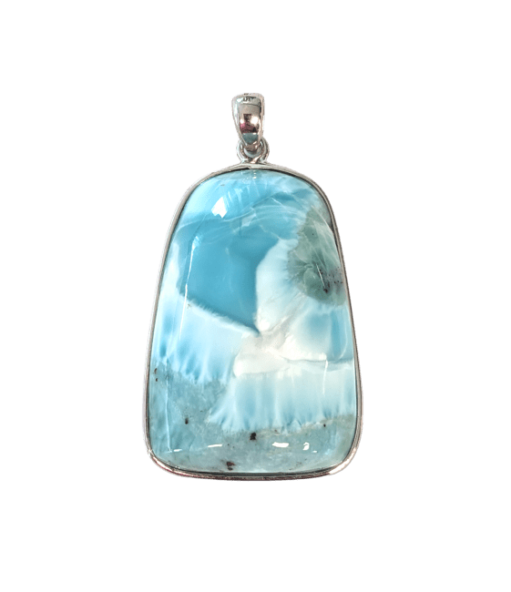 Ciondolo in argento 925 Larimar AA 15,88 g