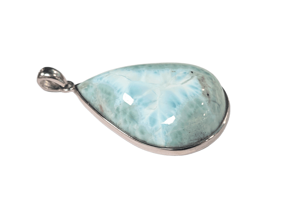 Ciondolo in argento 925 Larimar AA 14,41 g