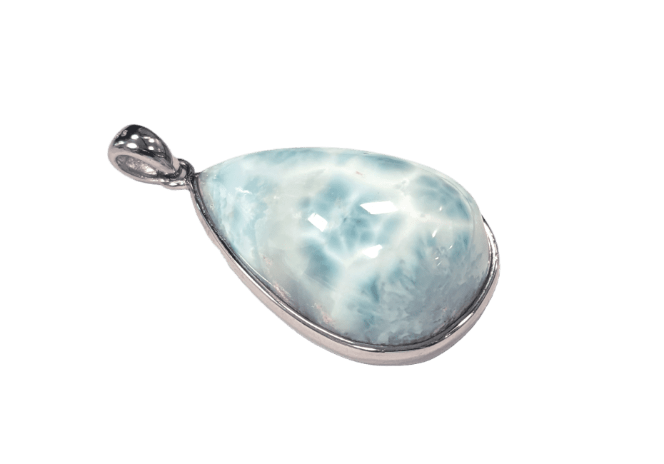 Ciondolo in argento 925 Larimar AA 8,81 g