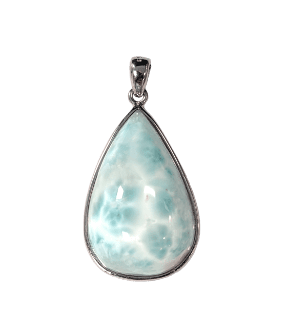 Ciondolo in argento 925 Larimar AA 8,81 g