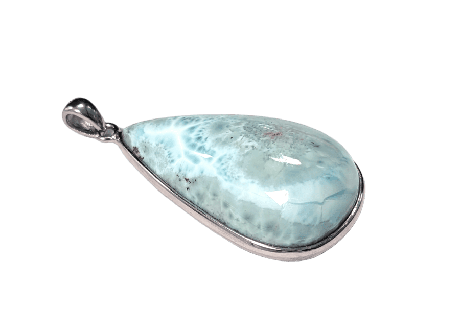 Ciondolo in argento 925 Larimar AA 10,78 g