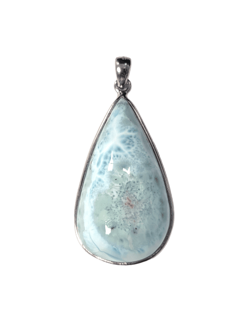 Ciondolo in argento 925 Larimar AA 10,78 g