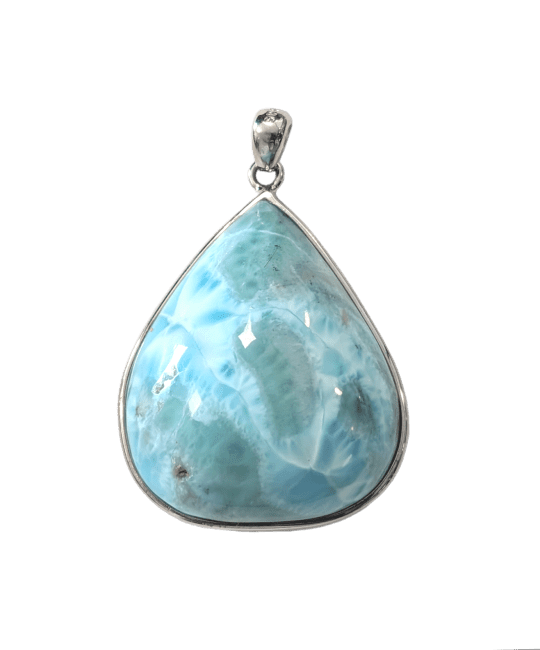 Ciondolo in argento 925 Larimar AA 14,78 g