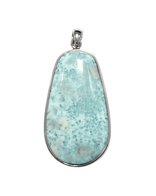 Ciondolo in argento 925 Larimar AA 12,03 g