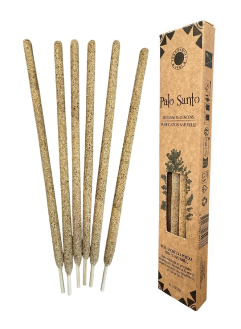 Giftbrit Palo Santo - 100 Bastoncini Incenso Naturali Con Porta Incenso, Per Meditazione, Yoga, Relax E Guarigione