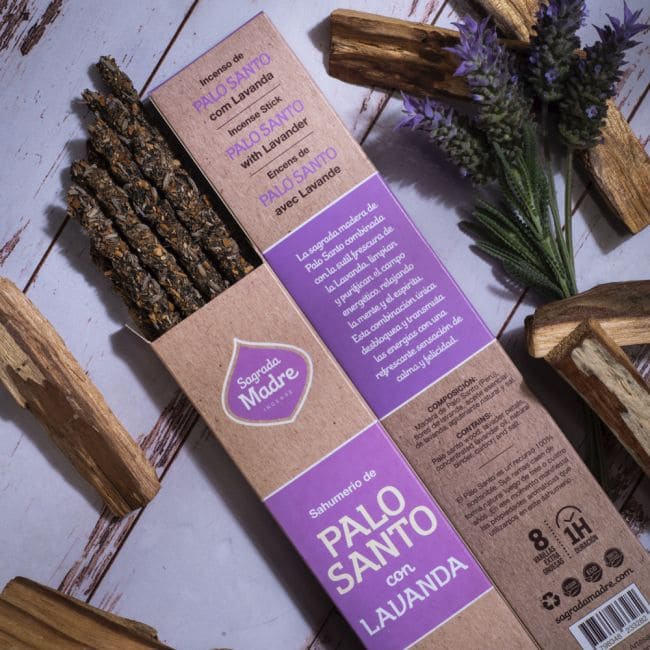 Sagrada Madre - Incenso Palo Santo e Lavanda