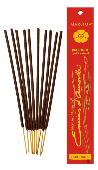 Auroville Patchouli Incenso 5x 10 Bastoncini