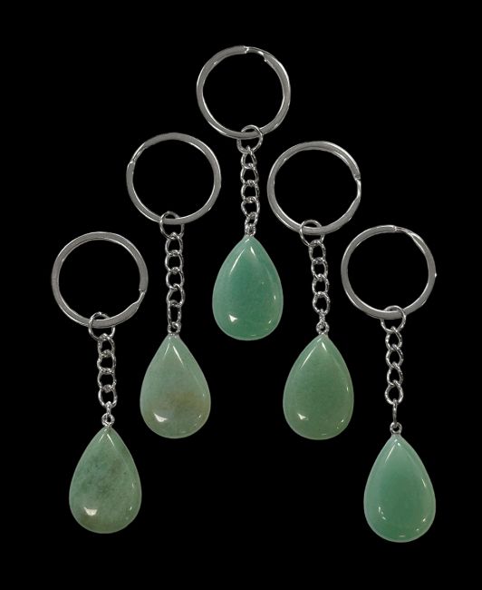 incenso ad Portachiavi Goccia Avventurina Verde A 30mm x 5|it