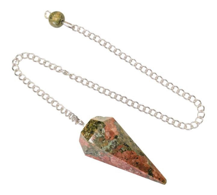 Pendolo conico di Unakita 6 facce