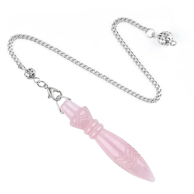 incenso ad Pendolo di Thoth in quarzo rosa