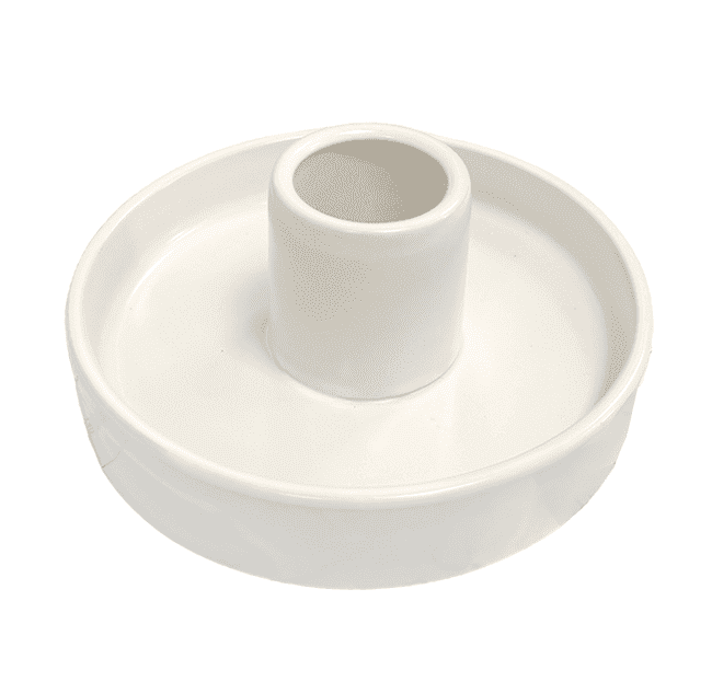 incenso ad Portaincenso in ceramica bianca per Palo Santo 10,50 cm|it