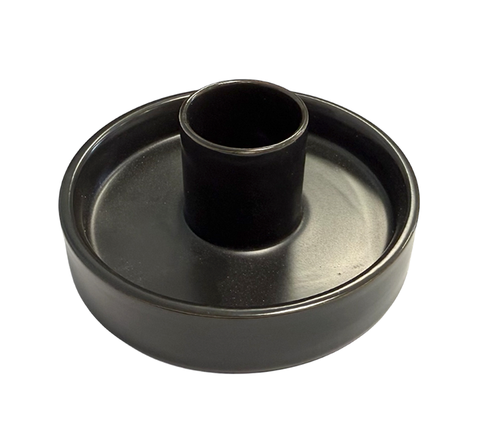 incenso ad Porta incenso in ceramica nera per Palo Santo 10,50 cm