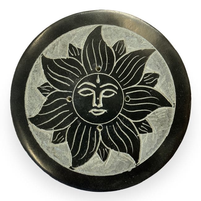 Portaincenso in pietra solare 10cm