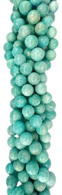 Amazonite Russia AA perline 6 mm su un filo di 40 cm