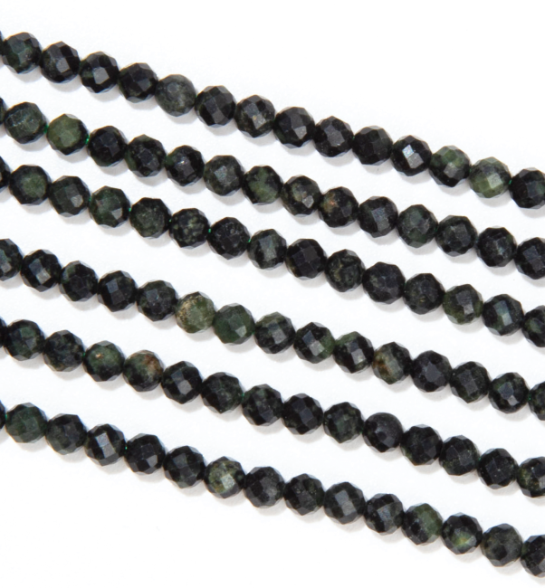 Diaspro Kambaba sfaccettato A perline da 3 mm su filo da 40 cm