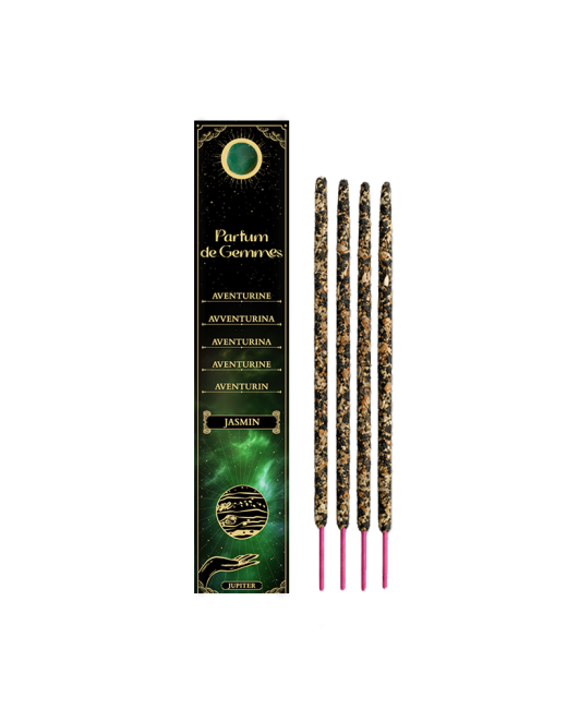 incenso ad Incenso Smudge Stick Parfum de Gemmes Gelsomino e Avventurina 20g|it