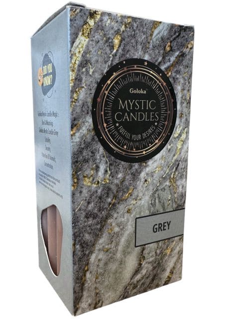 incenso ad Candele Goloka Tinted Mass Taupe 13cm 20pz|it