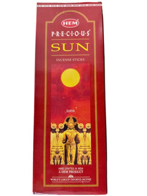 Hem Precious Sun incenso hexa 20g