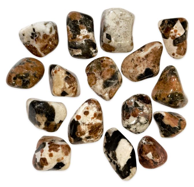 Granato Vesuvianite A burattato pietre 250g