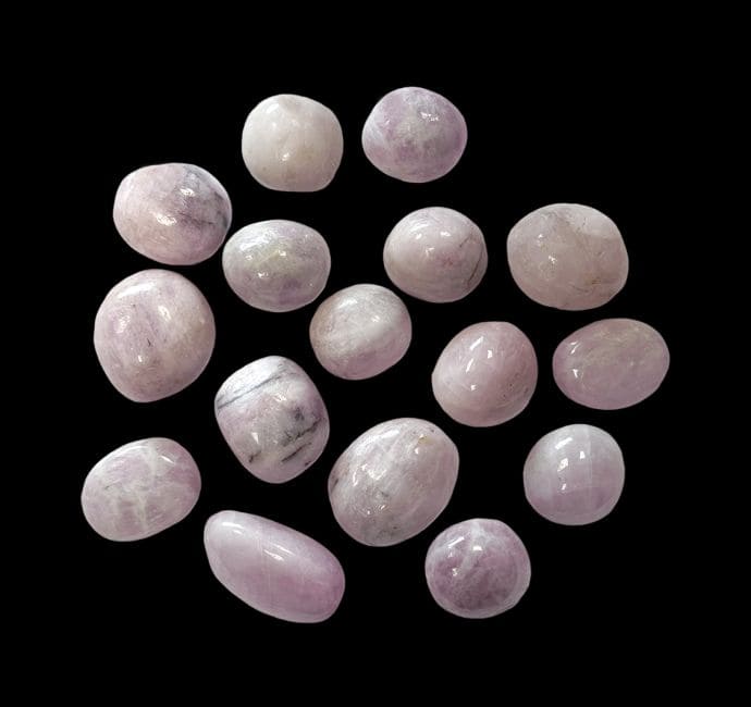 Pietre barilate Kunzite A da 250g