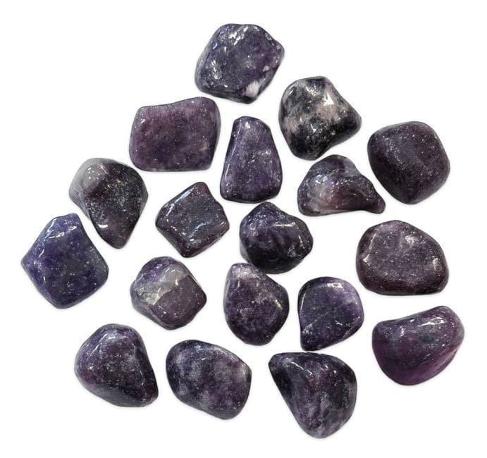 Pietre barilate Lepidolite A da 250g