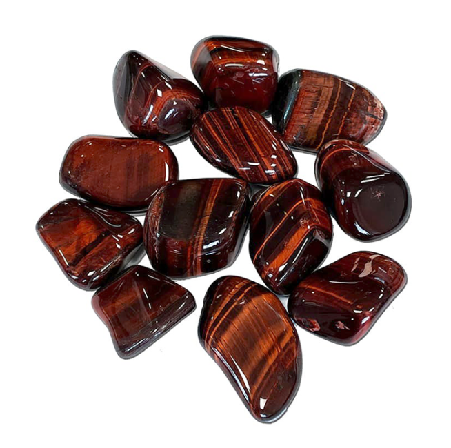 Occhio di Toro A Pietre Burattate 2x3cm 250g