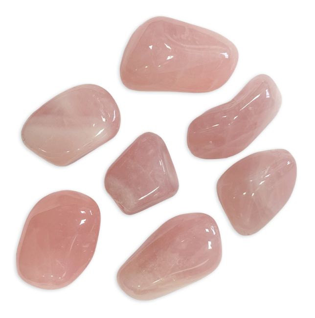 Pietre barilate al Quarzo Rosa A 250g