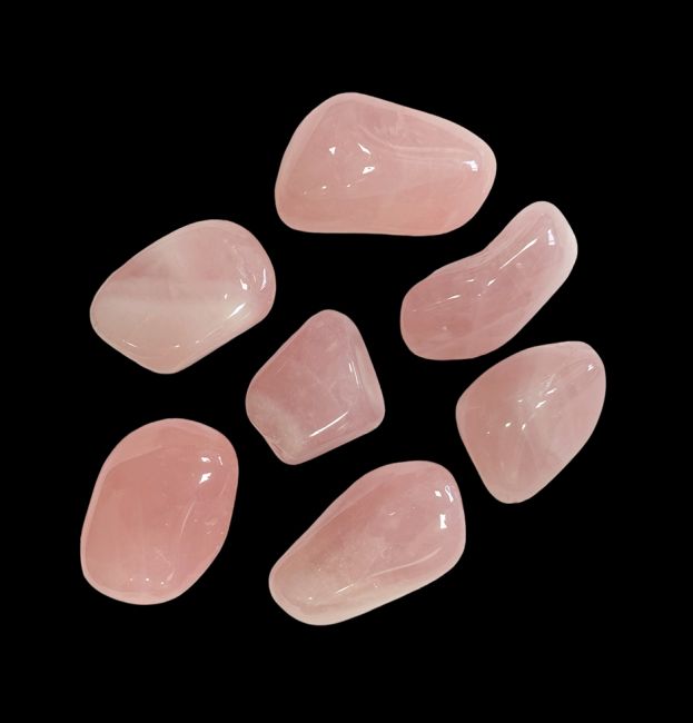 Pietre barilate al Quarzo Rosa A 250g