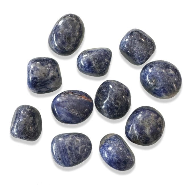 Pietre burattate Sodalite AB 250g